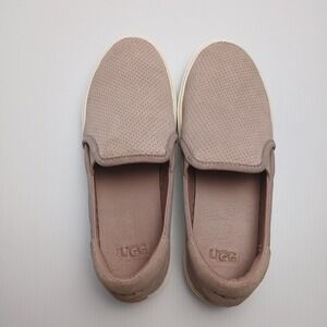 UGG Suede Perforated Slip On Sneakers‎ Dusty Rose Women's 8